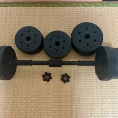 【夏に向けて！】筋トレ！バーベルにもなるダンベル！の画像