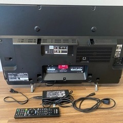 SONY ソニー BRAVIA ブラビア フルハイビジョン液晶テレビ KDL-32W700B リモコン付属 32V型 動作確認済み 生活家電の画像