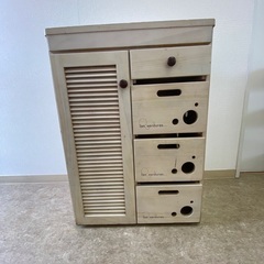 中古　キッチン天板付き作業台