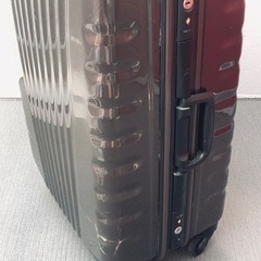 スーツケース ダークブラウン TSAロック付の画像