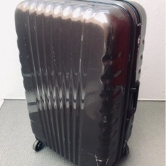 スーツケース ダークブラウン TSAロック付の画像