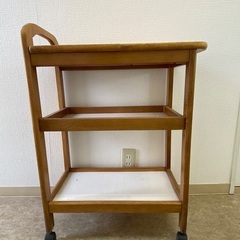 キャスター付きキッチンワゴン