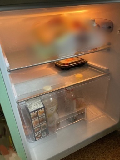 冷蔵庫　おしゃれ　レトロ
