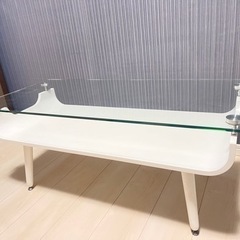 家具 テーブル センターテーブル　ガラステーブル