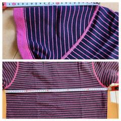 訳あり リバーシブル ラコステ ピンク ネイビー 紺 Mの画像