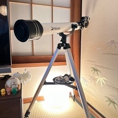天体望遠鏡初心者 屈折式 60mm大口径700mm焦点距離天体観...