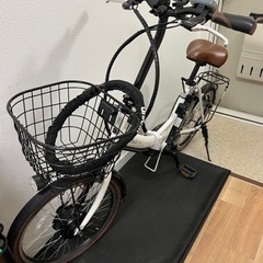 オートフィックス店頭にて ママチャリ2人乗せ3速 20×22インチ