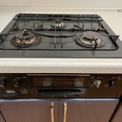 ビルドイン型　ガスコンロ　都市ガス用