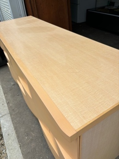 美品 佐藤工芸 デュオ150 ローチェスト メープル 3段タンス