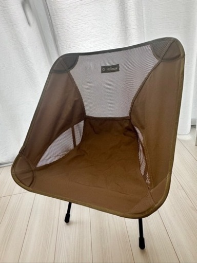 【土日限定セール/1,500円OFF】キャンプ用品　ヘリノックス(Helinox) チェアワン（ケース付き）①