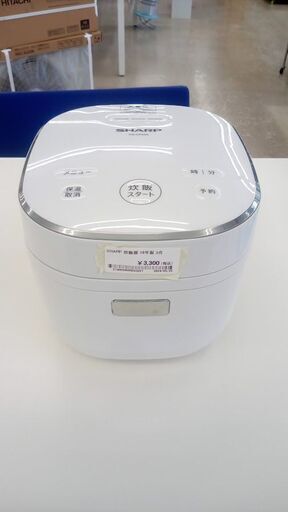 ★ジモティ割あり★ SHARP 炊飯器 3合 １8年製 動作確認／クリーニング済み TJ6198
