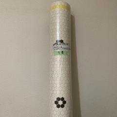 新品 クッションフロア　花柄タイル風　模様　白黒　モノトーン　白 ホワイト 引越し 模様替え リフォーム 内装 DIY 工事 修理 大工 床 事務所 一軒家 古民家 改築 引越し 店舗 事務所　 改装 　