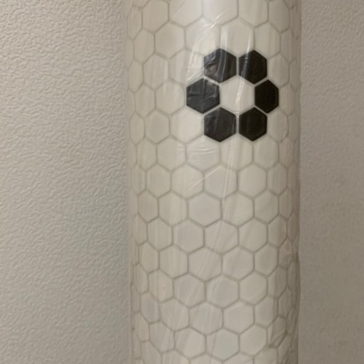新品 クッションフロア　花柄タイル風　模様　白黒　モノトーン　白 ホワイト 引越し 模様替え リフォーム 内装 DIY 工事 修理 大