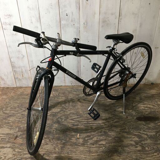 8/7終 難あり Viento 28インチ クロスバイク 自転車 7段階変速 シティーサイクル 24f菊-