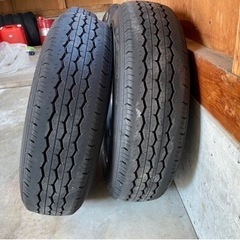 ハイエース新車 外し ホイール195/80R15 107/105Nの画像