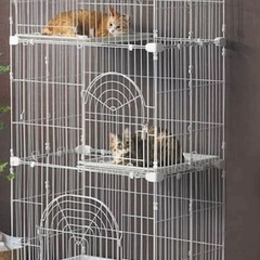 ペット猫3段ゲージ