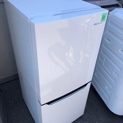 １１０　北九州市内配送無料　保証付きハイセンス 冷蔵庫 130L 2ドア HR-D1301