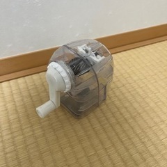 【中古】デビカ 手動えんぴつけずりダブルスピードクリア 鉛筆削り生活雑貨 文具　文房具の画像