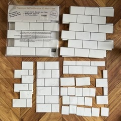 未開封　新品　DIY タイルシート　カッティングシート　おしゃれの画像