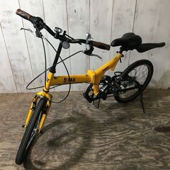 6/29 終 S-TAIL FoldinG 20インチ 折りたたみ自転車 6段変速 24f菊MZ