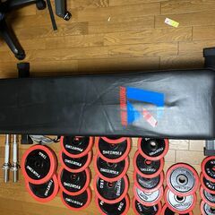 ダンベルセットとフラットベンチのセット