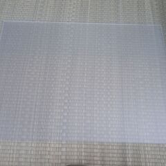 ■無料で差し上げます。■プラスチック板 8枚セット 655×475mm 厚み4mm すりガラス風 プラ板 アクリル?の画像