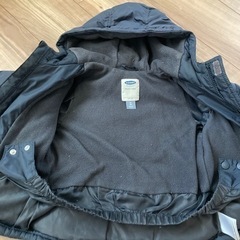 子供用90cm紺色ダウンコートの画像