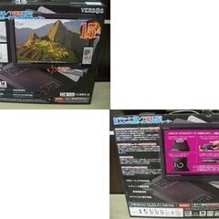 テレビ視聴不可 ベルソス 録画機能付 15.4インチ液晶 ポータブルDVDプレーヤー VS-S154M VERSOS 苫小牧西店の画像