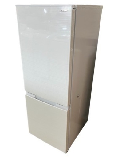 NO.1478【2022年製】SHARP シャープ ノンフロン冷凍冷蔵庫 SJ-D18H-W 179L 冷蔵121L冷凍58L 家電 冷蔵庫 中古