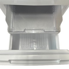 NO.1478【2022年製】SHARP シャープ ノンフロン冷凍冷蔵庫 SJ-D18H-W 179L 冷蔵121L冷凍58L 家電 冷蔵庫 中古の画像