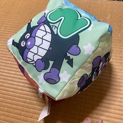 子供用　クッション　バイキンマン　サイコロ　の画像