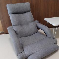 ニトリ　肘付き座椅子　折り畳みテーブル　セットの画像