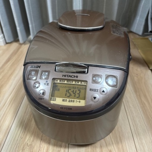 日立IHジャー炊飯器 RZ-YG10M 5.5合