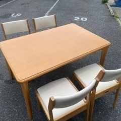 福岡市内配送無料　ダイニングテーブルセット
