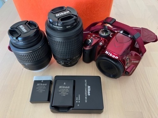 Nikon  D3200 ダブルズームキット RED