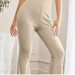 新品 アイボリーホワイトのおしゃれなパンツ