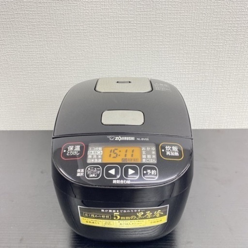 【ご来店限定】＊ 象印 3合炊き炊飯器　2021年製＊