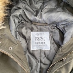 男の子コート130サイズの画像