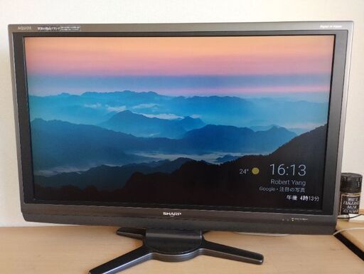 アクオス ４０インチ　おまけで冷蔵庫