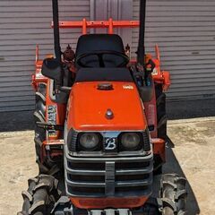 鹿児島発　クボタ　16.5馬力　ディーゼルトラクターB72　パワステ　モンローオート　逆転PTO　前輪タイヤ新品交換済みの画像