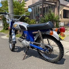 バイク ホンダ　HONDA  CL５０改９０cc登録
