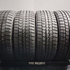 DUNLOP WINTER MAXX WM02 225/50R18 18インチ スタッドレス 4本 23年製 バリ溝 C-HR カローラクロス BMW/X1 ミニクロスオーバー等　(KTM060