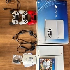 PS4 本体 コントローラー付 メモリ増設1TBソフト付き