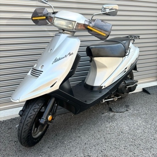 2731.低走行で即戦力　アドレスv100（後期型）　バッテリー新品　千葉県柏市　即日配送、自走引き取りも可能