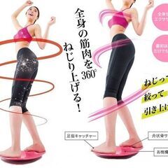 美品■PROIDEA プロイデア★美バランス ネジラッパー★立つだけで骨格補整!ねじればさらに体型補整◎楽しくて簡単♪下半身エクササイズ◎の画像