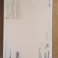 未使用品　Microsoft Surface Laptop Go2 　（8QC-00032）の画像
