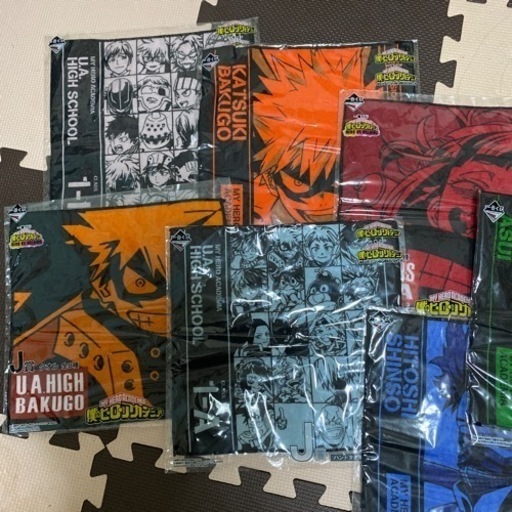 僕らのヒーローアカデミア　ハンドタオル　コップ