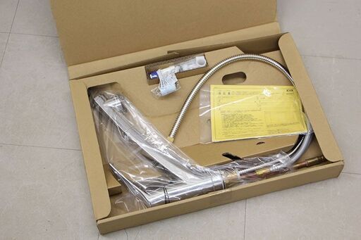 KVK 混合水栓 KM5021ZTTK 台付シングル13 シャワ 寒・逆止無 (J1402axwY)