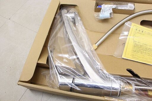 KVK 混合水栓 KM5021ZTTK 台付シングル13 シャワ 寒・逆止無 (J1402axwY)