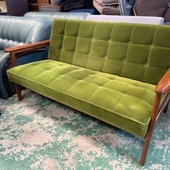 決まりました☆カリモクソファ☆2人がけ☆希少カラー☆格安☆中古☆配達相談可能☆早い者勝ち🫵🏾新生活に♪の画像
